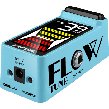 NUX FLOWTUNE2-BLUE pédale accordeur guitare compact lcd couleur - bleu