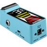 NUX FLOWTUNE2-BLUE pédale accordeur guitare compact lcd couleur - bleu