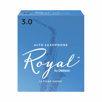D'ADDARIO-RICO RICO Royal Alto Sax Reeds Strength 3.0 10-pack