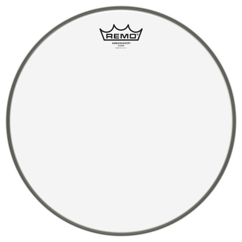 REMO BA-0313-00 peau ambassador transparente 13 pour tom/ caisse claire
