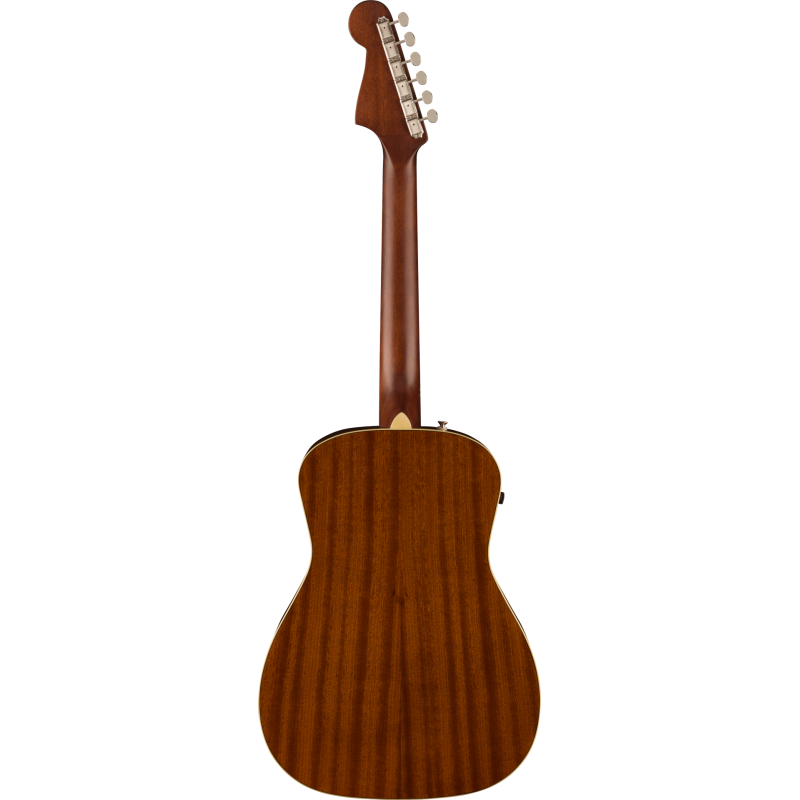 FENDER Malibu Player touche Noyer Gold Pickguard Natural