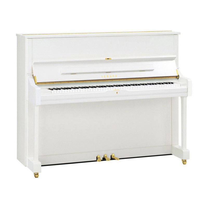 YAMAHA U1 Silent SH3 Blanc laque