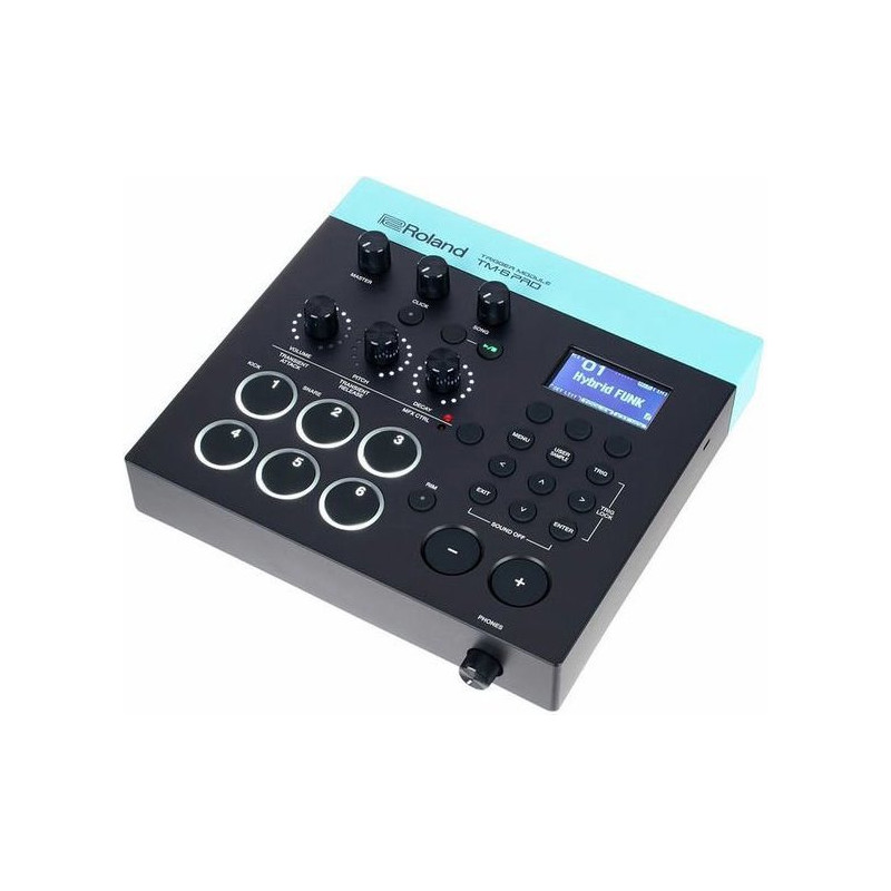 ROLAND TM-6 PRO hybrid trigger module avec 6 trigger inputs individual outputs and user-sample load function