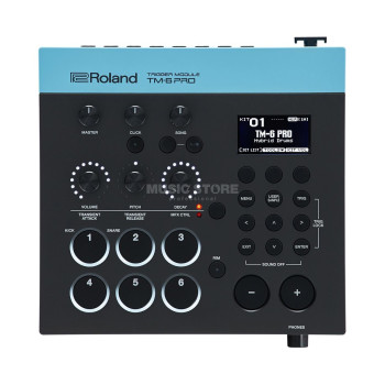 ROLAND TM-6 PRO hybrid trigger module avec 6 trigger inputs individual outputs and user-sample load function