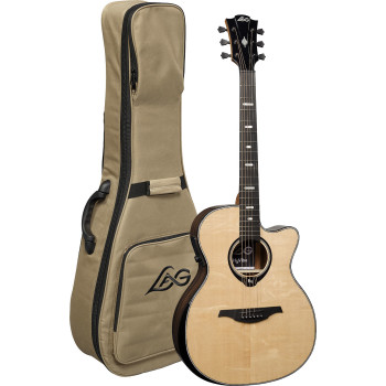 LAG HV50ACE hyvibe 50 auditorium cutaway electro