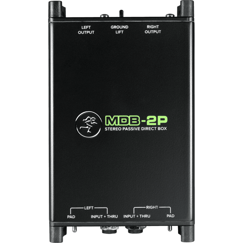 MACKIE MDB-2P boitier de direct passif stéréo