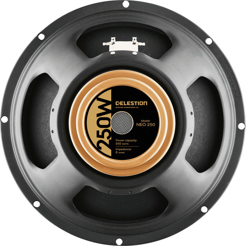 CELESTION NEO250-COPB hp guitare 12" 250w néodyme