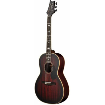 PRS GUITARS PRS SE P20E Parlor Electro-Acoustic, Fire Red Burst