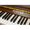 PLEYEL PIANO DROIT P124 ART NOUVEAU ACAJOU SATINÉ