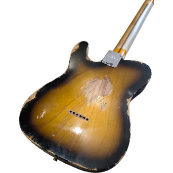 FENDER CUSTOM SHOP 1952 Telecaster Super Heavy Relic 1-Piece Quartersawn Maple Neck Aged 2-Color Sunburst