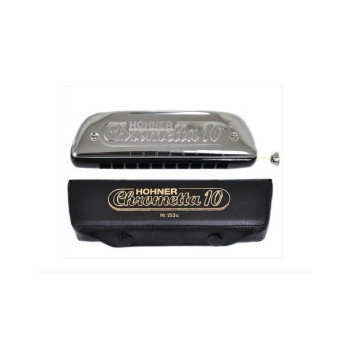 HOHNER 253/40 Harmonica CHROMETTA 10 TROUS C