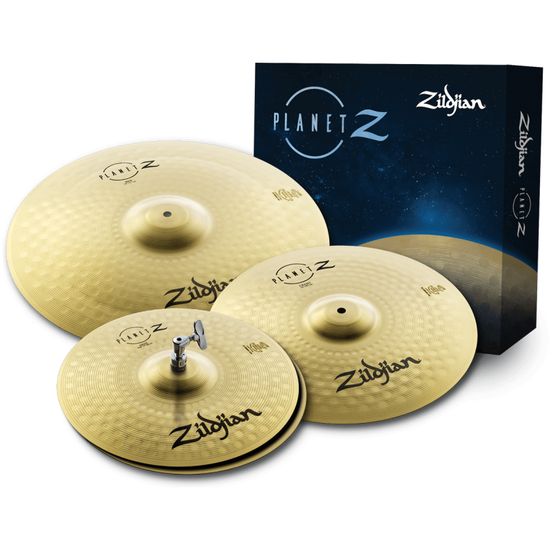 ZILDJIAN ZP4PK planet z 4 cymbal pack  (14/16/20)