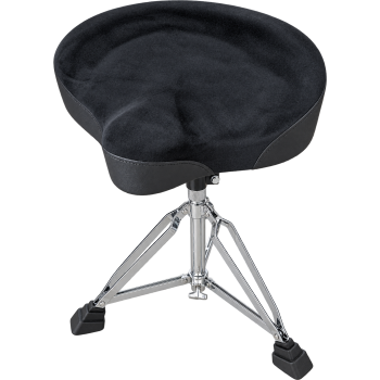 GOLIATH DS902 siege batteur assise moto noir velour noir