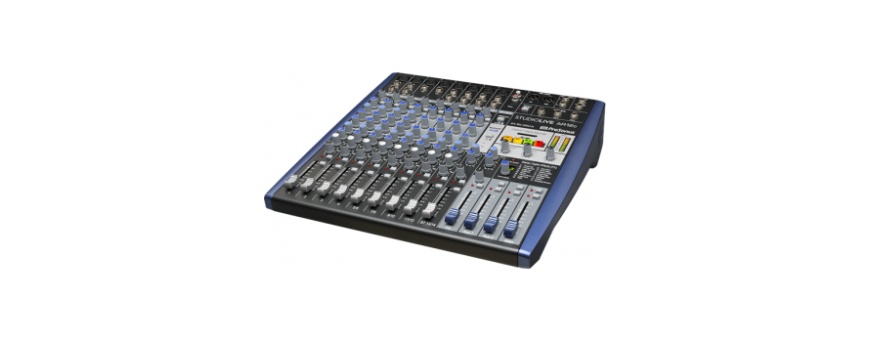 Tables de mixage analogiques 
