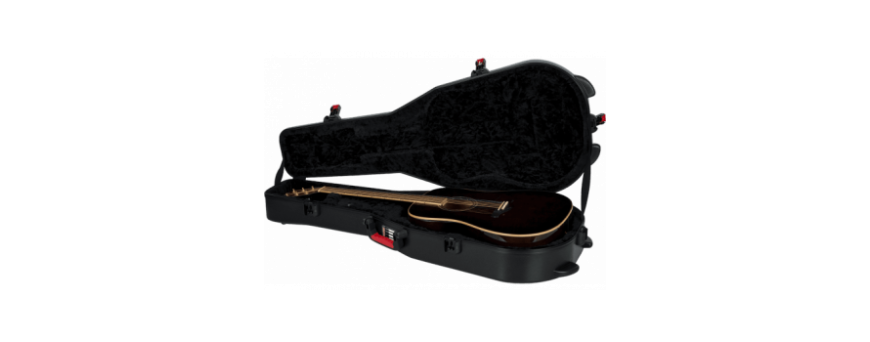 Housses et etuis pour guitare folk 